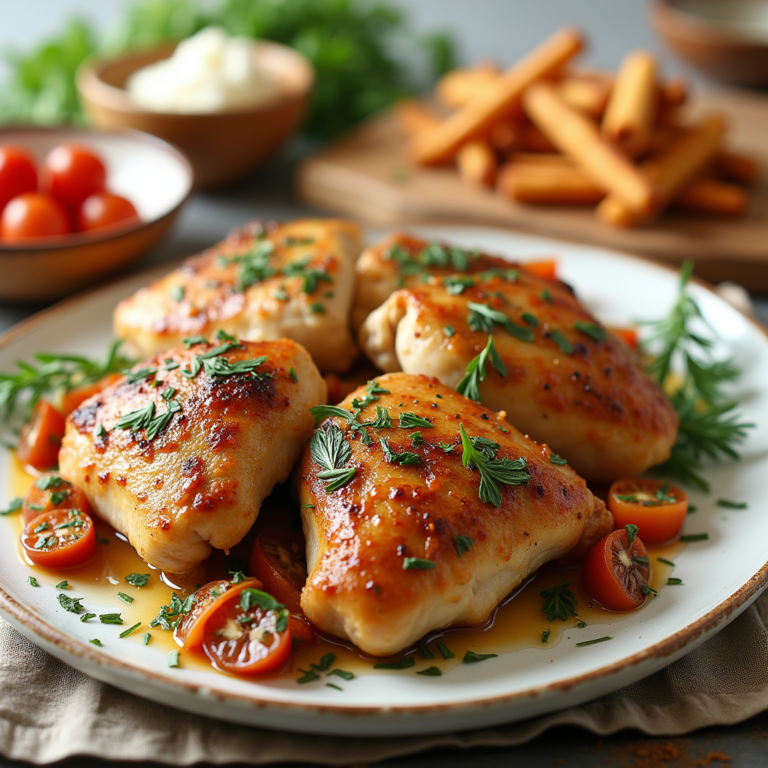 Delicious Brine Chicken Thighs